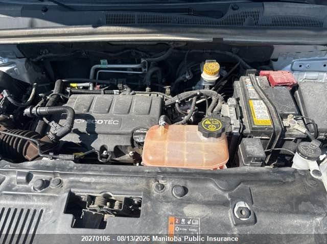 2017 CHEVROLET TRAX SPORT UTILITY VEHICLE 1.4L I4 FI DOHC 16V NF4