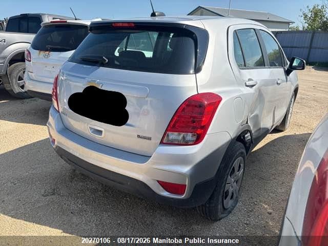 2017 CHEVROLET TRAX SPORT UTILITY VEHICLE 1.4L I4 FI DOHC 16V NF4
