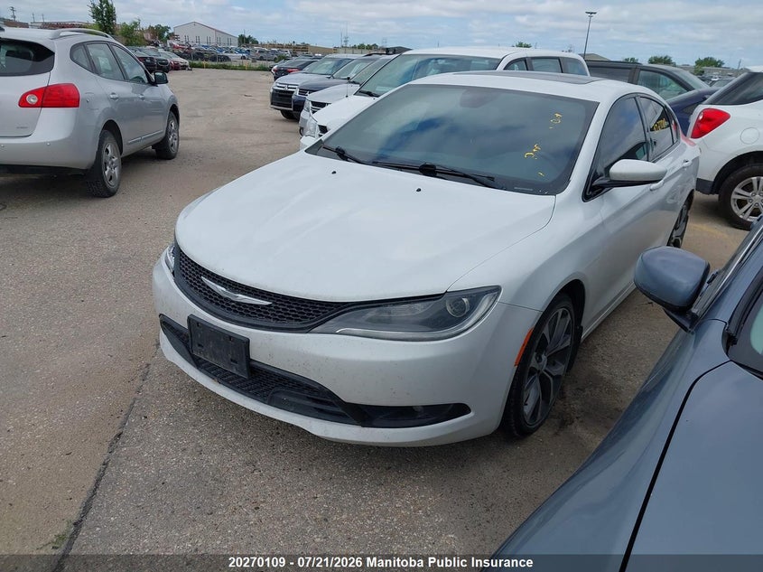 2015 Chrysler 200 S V6 VIN: 1C3CCCDG0FN592982 Lot: 20270109