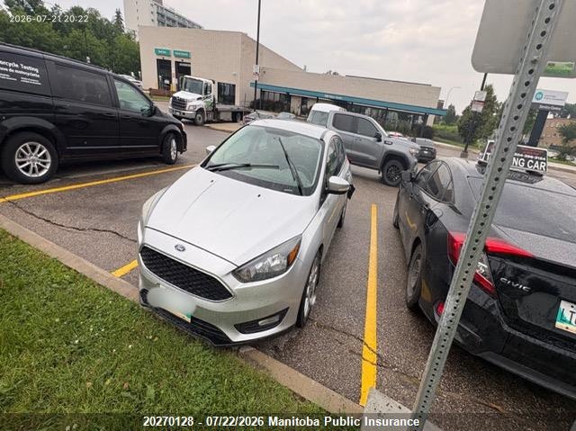 Vin: 1fadp3k20fl337472, lot: 10281112, ford focus se 20152