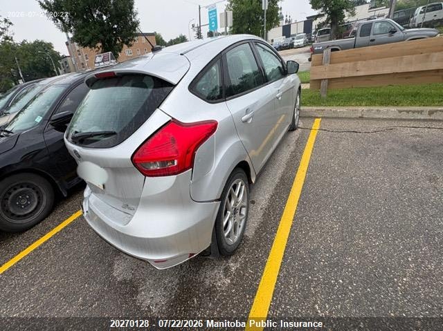 Vin: 1fadp3k20fl337472, lot: 10281112, ford focus se 20154