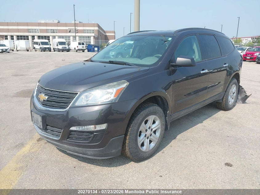 Vin: 1gnkvfed9hj329706, lot: 10281118, chevrolet traverse ls 20172