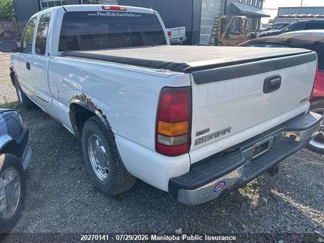 2003 GMC SIERRA 1500 EXT CAB PICKUP 5.3L V8 FI OHV F