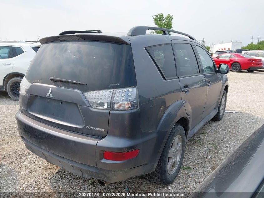 Vin: ja4at2aw6az608378, lot: 10281160, mitsubishi outlander es 20104