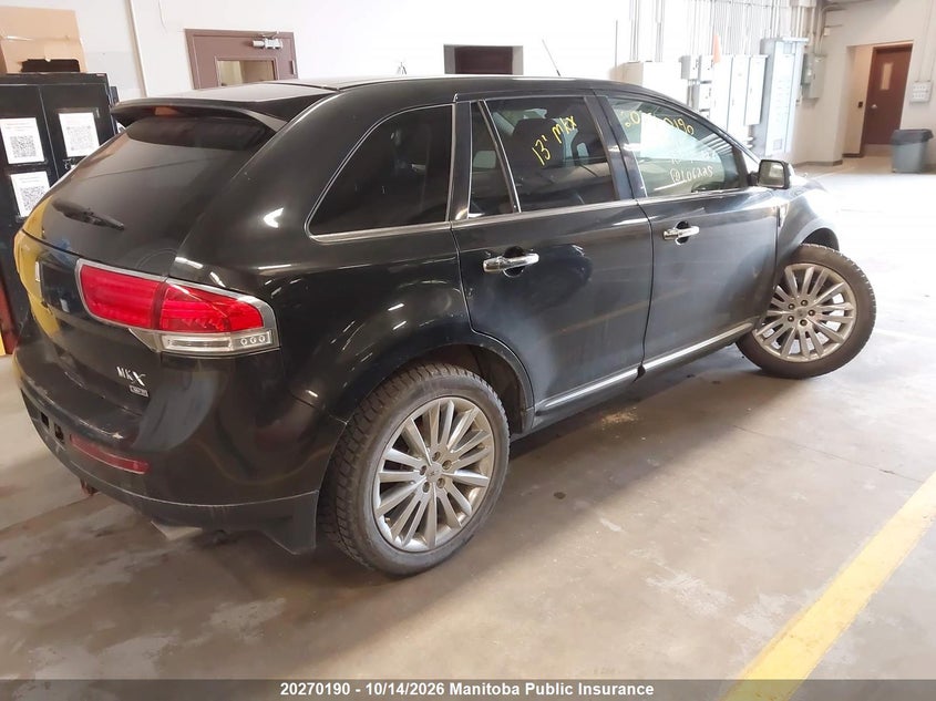 Vin: 2lmdj8jk5dbl06225, lot: 10281174, lincoln mkx 20134