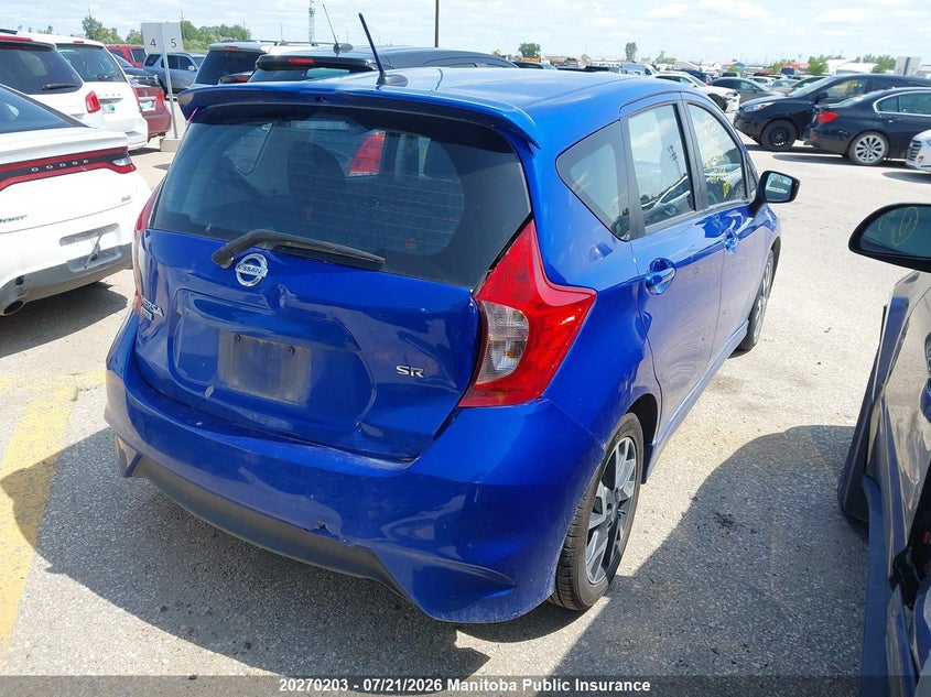 Vin: 3n1ce2cp5gl393058, lot: 10281187, nissan versa note sr 20164