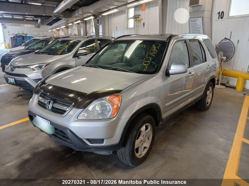 2003 Honda CR-V, Hail, IAAI, VIN JHLRD78983C815320 — photo 2