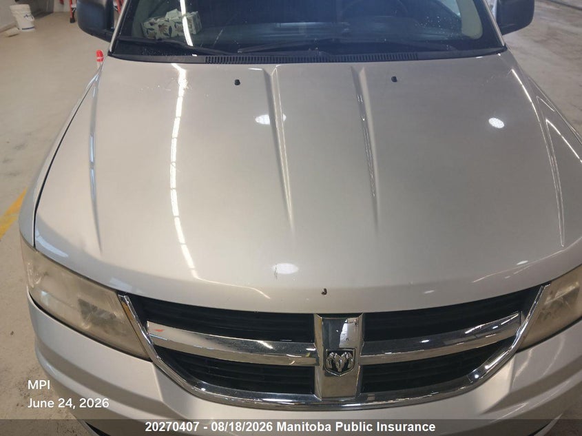 2010 Dodge Journey, Hail, IAAI, VIN 3D4PG4FB3AT236904 — photo 2
