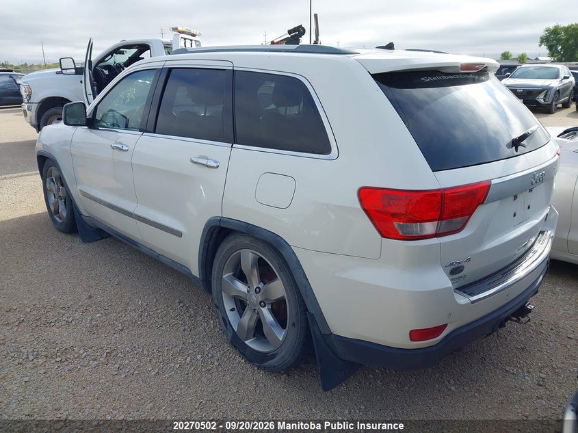 Vin: 1j4rr6gt9bc586306, lot: 10281486, jeep grand cherokee overland 20113