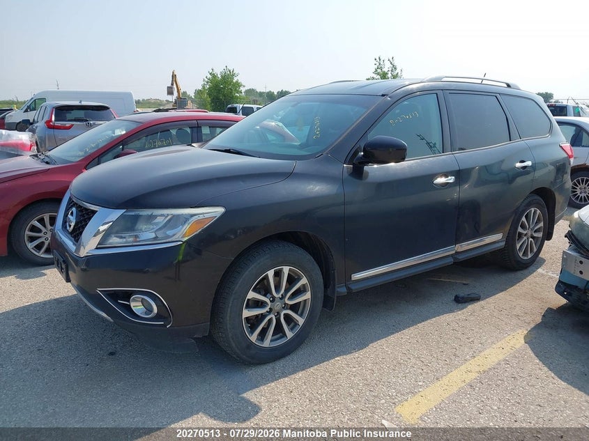 Vin: 5n1ar2mm2dc688053, lot: 10281497, nissan pathfinder sl 20132