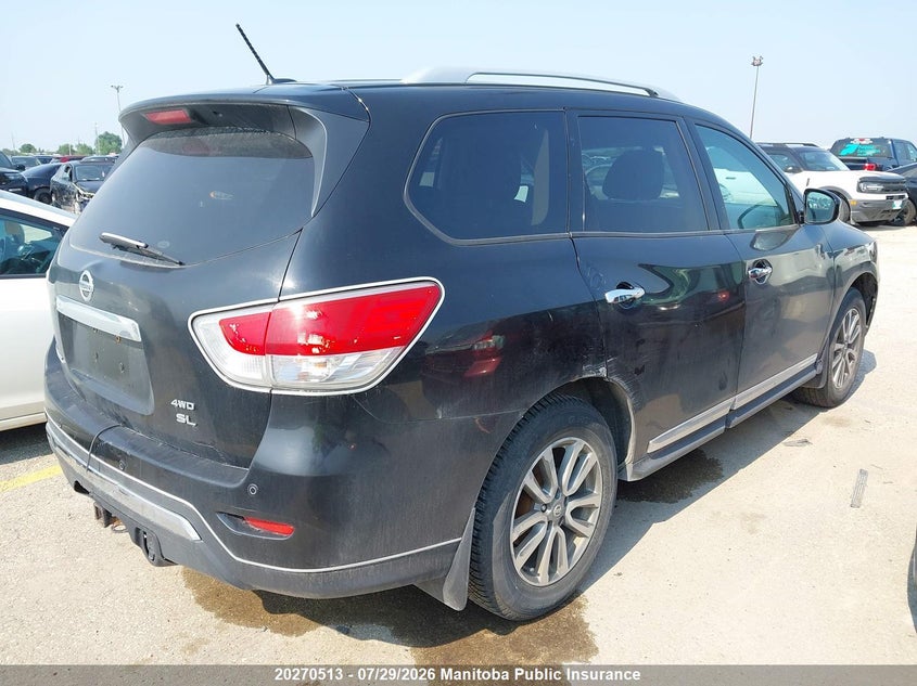Vin: 5n1ar2mm2dc688053, lot: 10281497, nissan pathfinder sl 20134