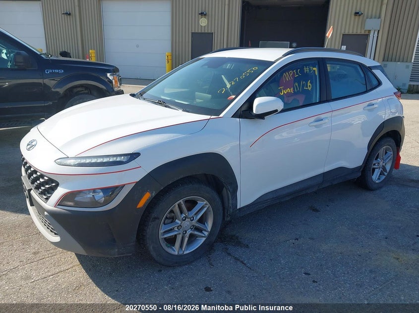 Vin: km8k12ab3pu988374, lot: 10281534, hyundai kona essential 20232