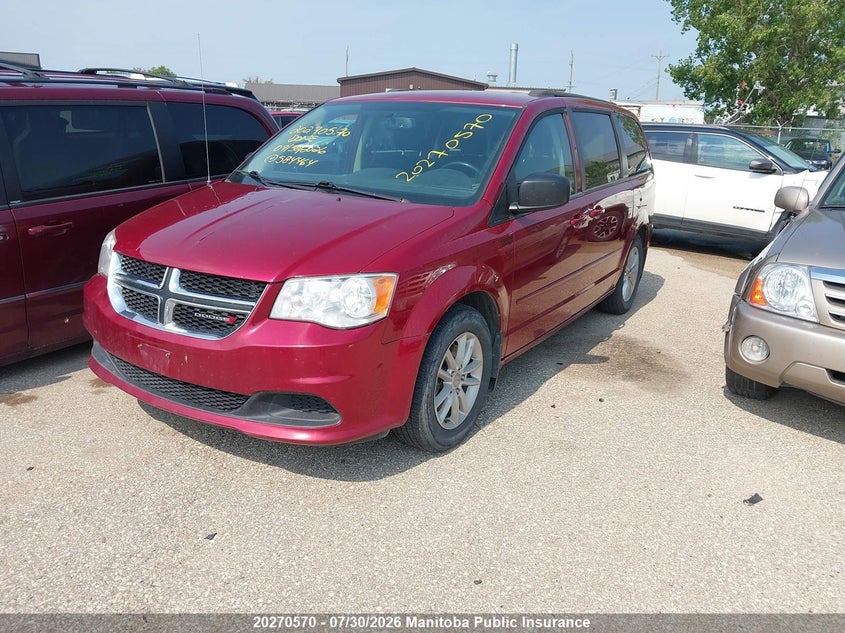 Vin: 2c4rdgbg4fr584464, lot: 10281554, dodge grand caravan sxt 20152