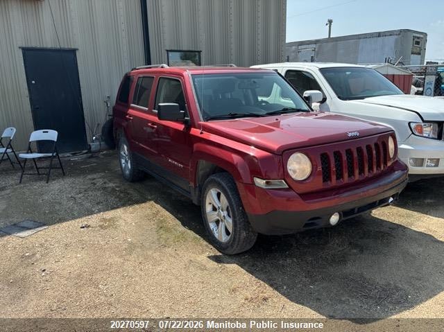 Vin: 1c4njrabxcd549452, lot: 10281581, jeep patriot sport 20122