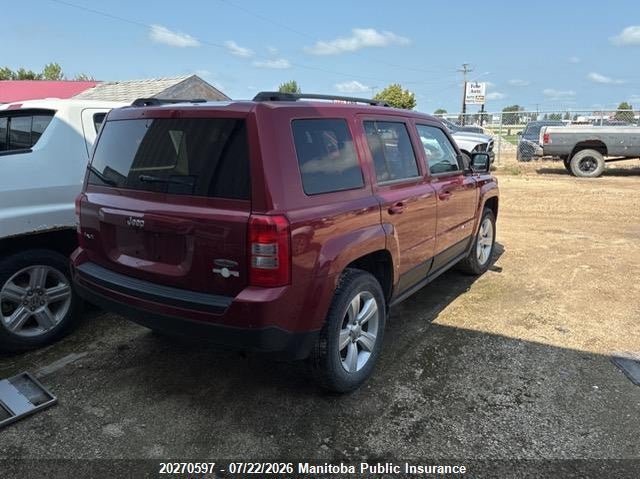 Vin: 1c4njrabxcd549452, lot: 10281581, jeep patriot sport 20123