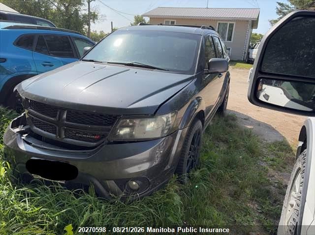 2017 Dodge Journey, Right Front, IAAI, VIN 3C4PDDCG9HT596162 — photo 2