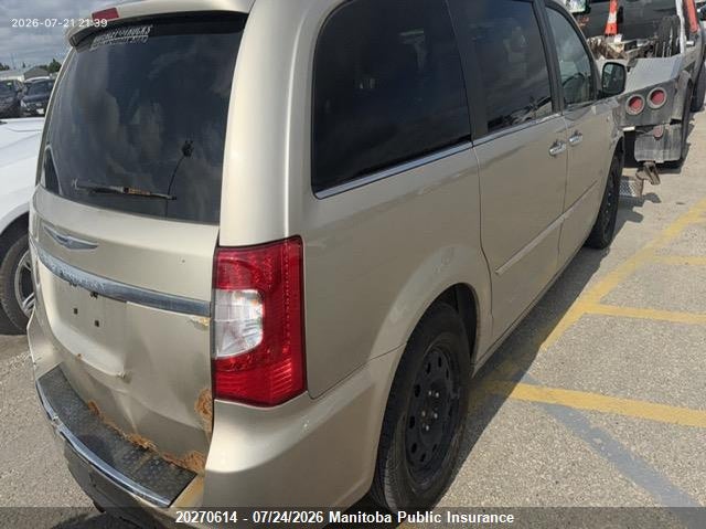 Vin: 2c4rc1cg1er460178, lot: 10281598, chrysler town & country touring 20144