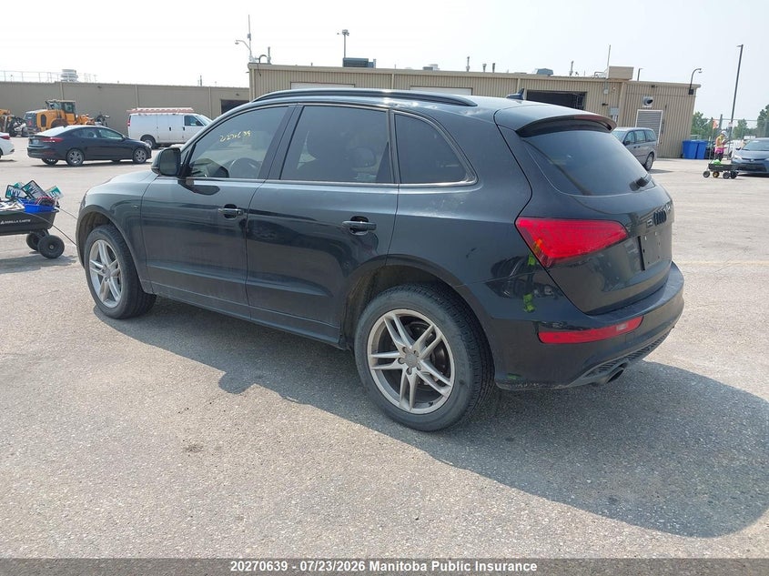 Vin: wa1mfcfp5da004321, lot: 10281623, audi q5 20133