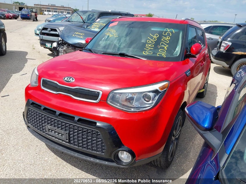 Vin: kndjx3a58g7848866, lot: 10281637, kia soul sx 20162
