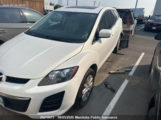 Vin: jm3er2w53a0307018, lot: 10281659, mazda cx -7 gx 20102