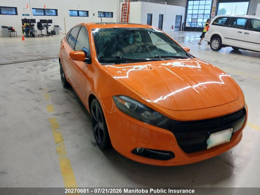 Vin: 1c3cdfeb5ed866795, lot: 10281665, dodge dart gt 2014 img_1