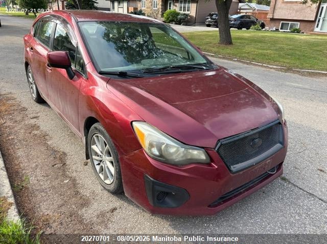 Vin: jf1gpac61ch236121, lot: 10281685, subaru impreza 2.0i 2012 img_1