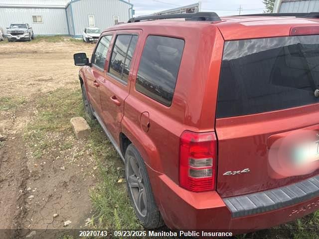 Vin: 1j4nf2gb0ad631052, lot: 10281727, jeep patriot north 20103