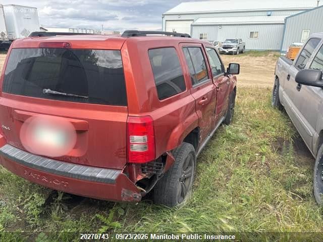 Vin: 1j4nf2gb0ad631052, lot: 10281727, jeep patriot north 20104