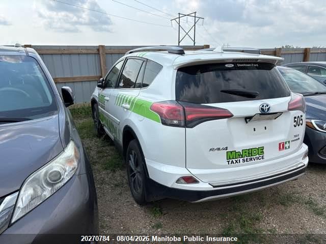 Vin: jtmrjrev7jd223482, lot: 10281768, toyota rav4 le hybrid 20183