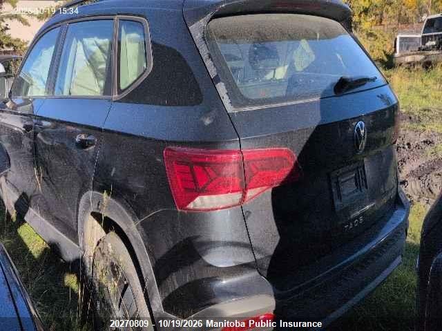 Vin: 3vvgx7b27rm089983, lot: 10281793, volkswagen taos trendline 1.5 tsi null 20243