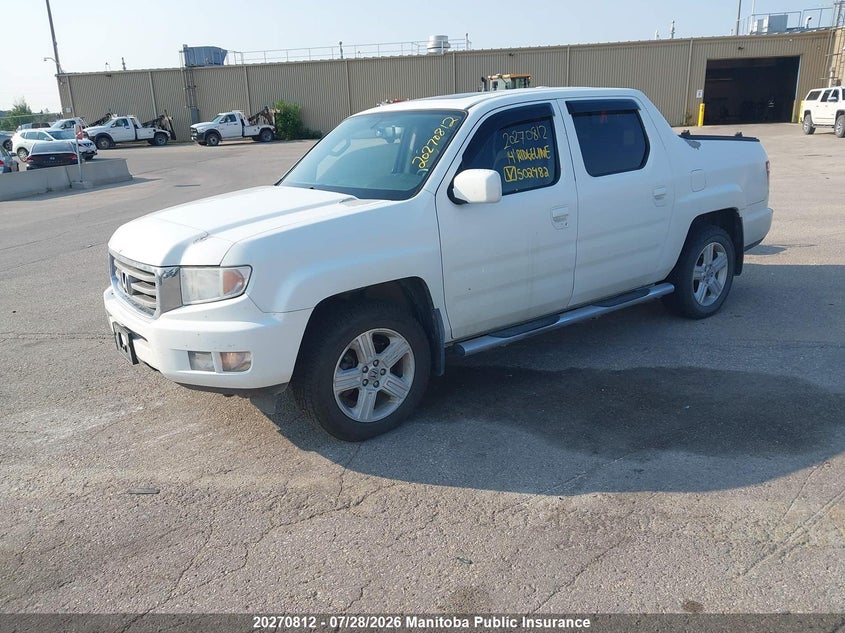 2014 Honda Ridgeline, Град, IAAI, VIN 5FPYK1F52EB502482 — фото 2