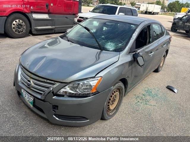 Vin: 3n1ab7ap2dl742009, lot: 10281799, nissan sentra 1.8 sl 20131