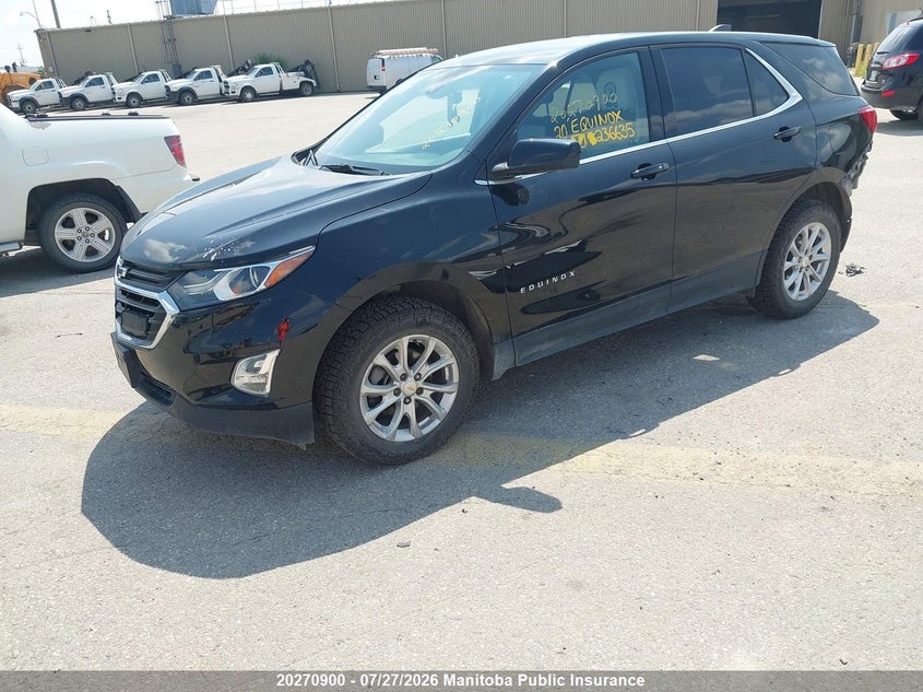 Vin: 2gnaxuev6l6236635, lot: 10281884, chevrolet equinox lt 20202