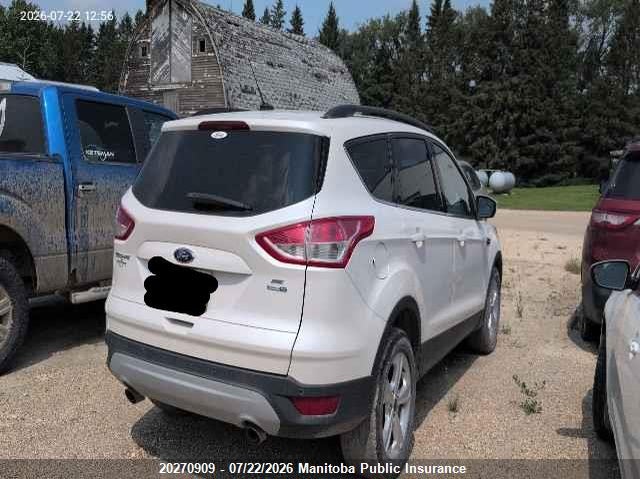 Vin: 1fmcu9gx2fua84750, lot: 10281893, ford escape se 20154