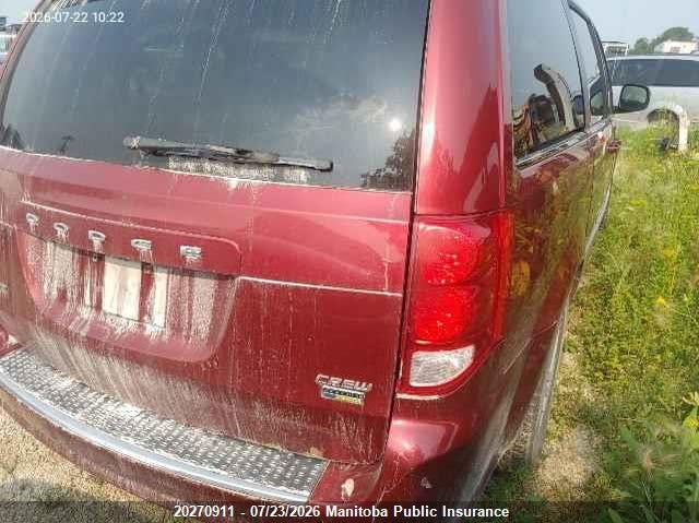 Vin: 2c4rdgdg3er385269, lot: 10281895, dodge grand caravan crew 20144
