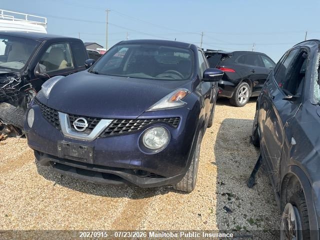 Vin: jn8af5mv9gt652151, lot: 10281899, nissan juke sv 20162