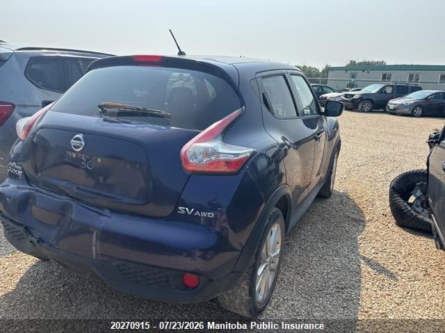 Vin: jn8af5mv9gt652151, lot: 10281899, nissan juke sv 20164