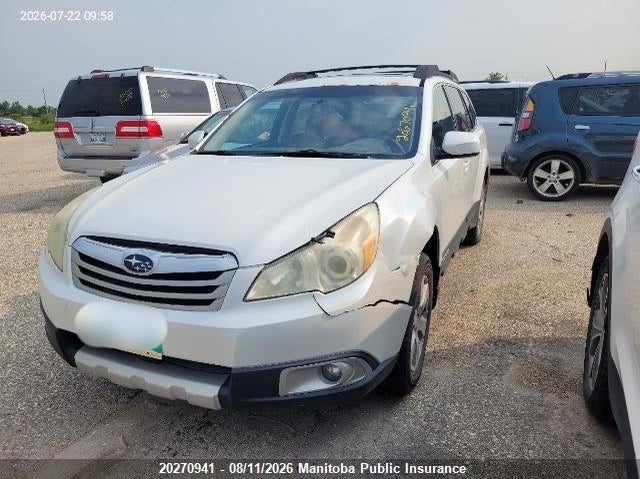 Vin: 4s4brggc2b3368653, lot: 10281925, subaru outback 2.5i sport 20112