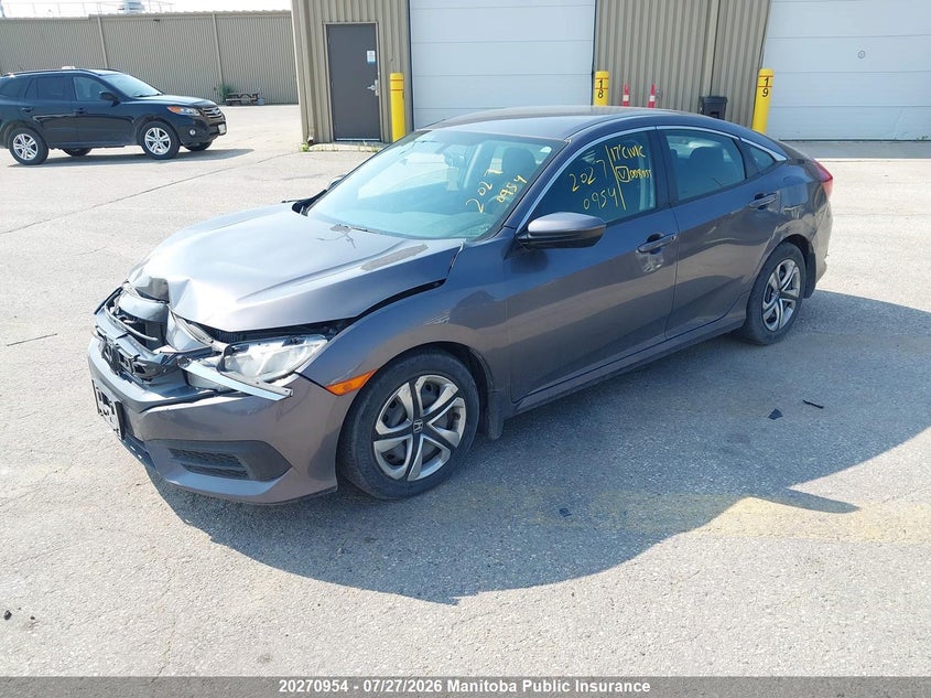Vin: 2hgfc2f57hh008055, lot: 10281938, honda civic lx 20172