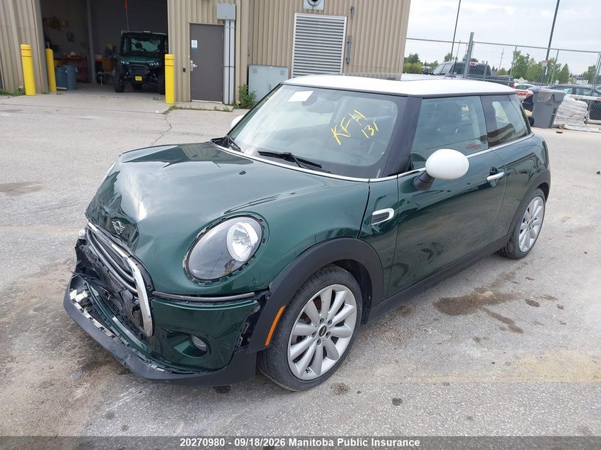Vin: wmwxp5c51k2h95940, lot: 10281964, mini cooper 20192