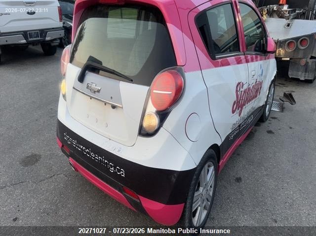 Vin: kl8cf6s95ec566356, lot: 10282011, chevrolet spark lt 20144