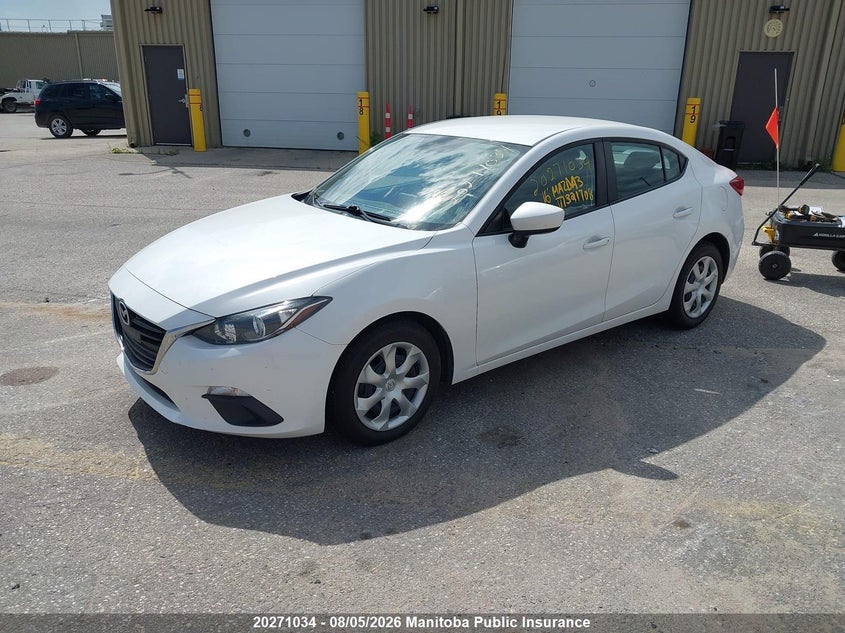 Vin: 3mzbm1u75gm321708, lot: 10282018, mazda mazda3 gx sky 20162
