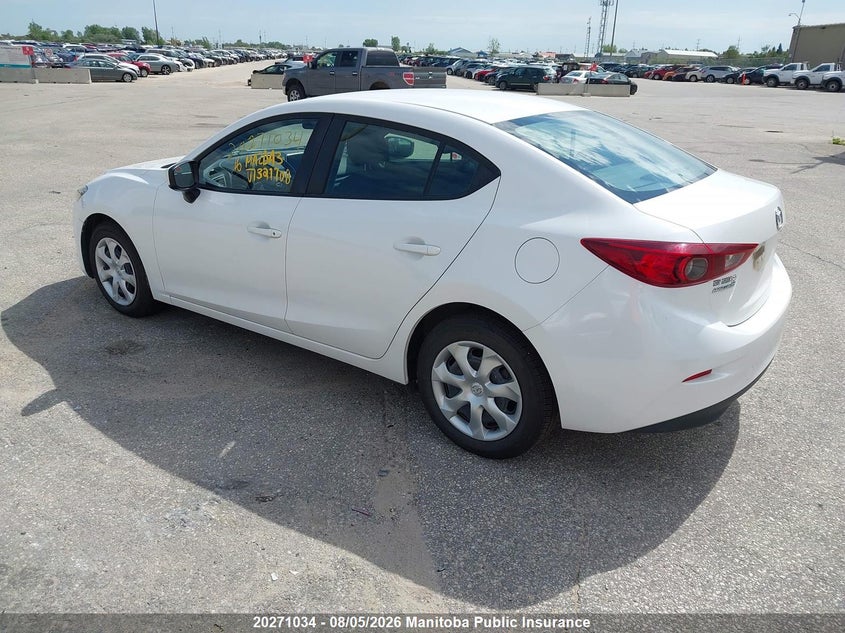 Vin: 3mzbm1u75gm321708, lot: 10282018, mazda mazda3 gx sky 20163