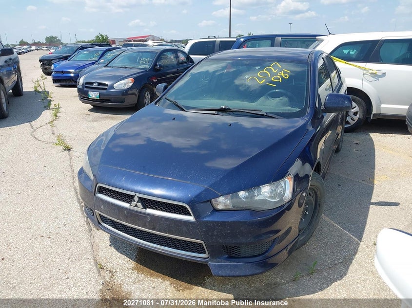 2013 Mitsubishi Lancer, Град, IAAI, VIN JA32V2FW6DU604893 — фото 2