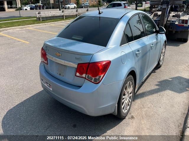 Vin: 1g1pj5s99b7262994, lot: 10282099, chevrolet cruze eco turbo 20114