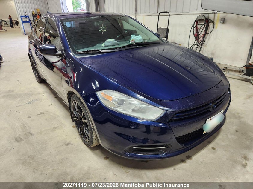 Vin: 1c3cdfbaxdd201627, lot: 10282103, dodge dart sxt 2013 img_1