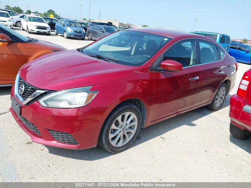 Vin: 3n1ab7ap6gl648218, lot: 10282131, nissan sentra 1.8 sv 20162