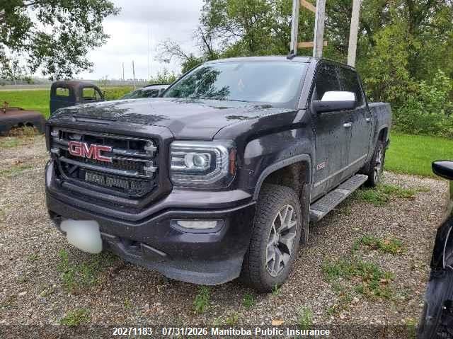 2016 GMC SIERRA 1500 SLT CREW CAB PICKUP 5.3L V8 FI OHV 16V NF2