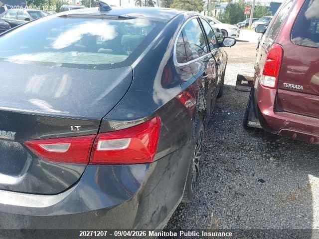 Vin: 1g1ze5st4hf233748, lot: 10282191, chevrolet malibu lt 20174