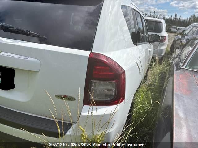 Vin: 1c4njdab6ed518799, lot: 10282194, jeep compass north 20144